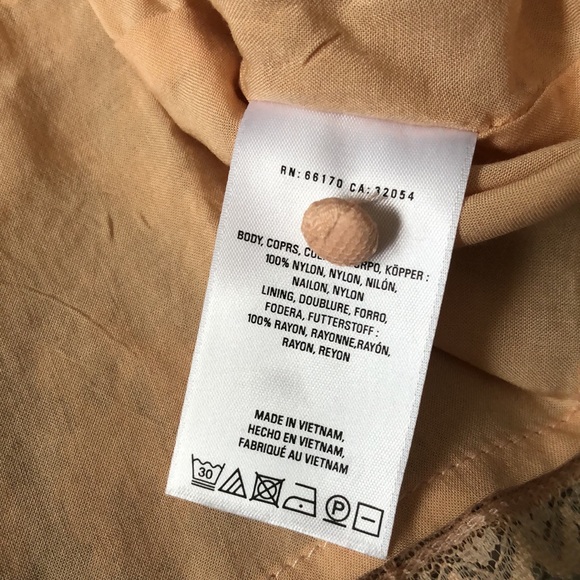 Elegant Lace Layered Peach Top - Picture 11 of 15